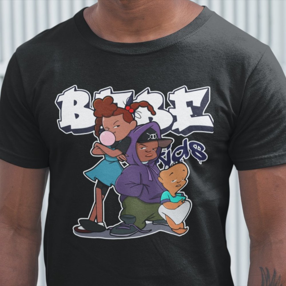 90S CARTOONS BEBE KIDS QUALITY SHIRT HIPHOP